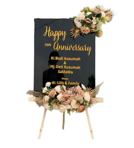 Papan Bunga Akrilik Kiwirok Timur