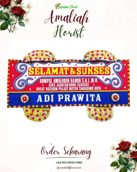 Papan Bunga Ucapan Selamat Kiwirok Timur