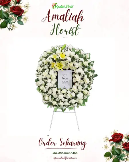 Krans Bunga Duka Kiwirok Timur